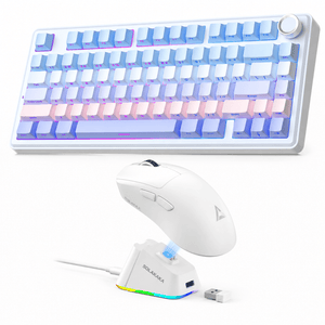 SOLAKAKA A75 and SM822,Wireless Keyboard and Mouse Combo