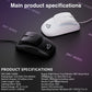 RBT Rebel Real Wired Gaming Mouse Ergonomic Design I 10000 DPI I RGB Lighting