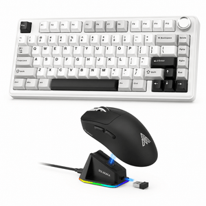 SOLAKAKA A75 and SM822,Wireless Keyboard and Mouse Combo