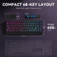 SOLAKAKA AX68 SE Magnetic 68-key Gaming Wired Keyboard