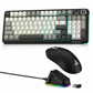 SOLAKAKA A99 Pro and SM822,Wireless Keyboard and Mouse Combo