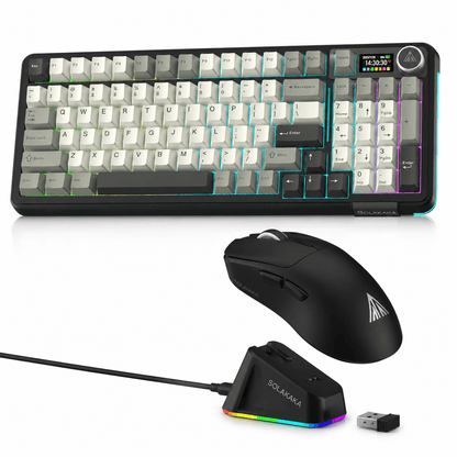 SOLAKAKA A99 Pro and SM822,Wireless Keyboard and Mouse Combo